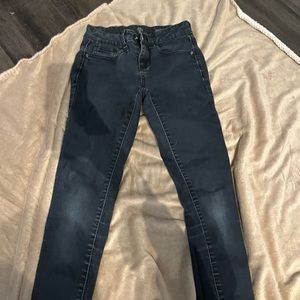 kids black jeggings